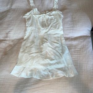 White Sleeveless sundress